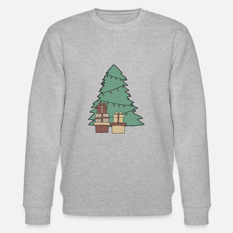 Geschenkbaum - Stanley/Stella Unisex Bio-Sweatshirt CHANGER  - Grau meliert