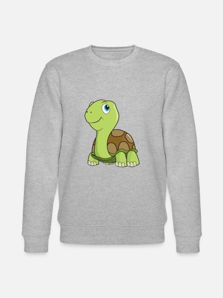 turtle - Stanley/Stella CHANGER Unisex Organic Sweatshirt - heather grey