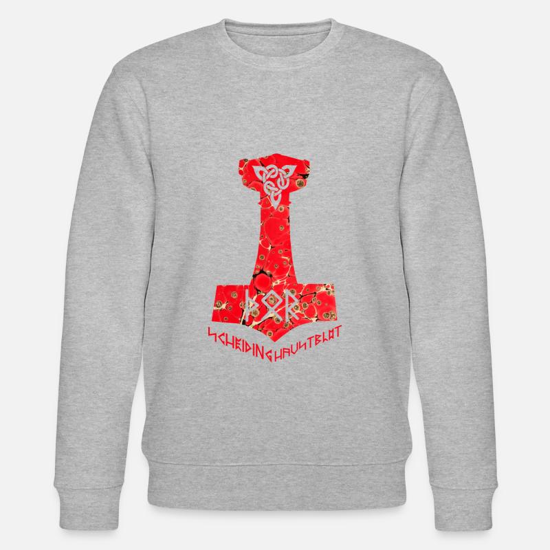 mabon scheiding haustblot e 245 - Stanley/Stella Unisex Bio-Sweatshirt CHANGER  - Grau meliert