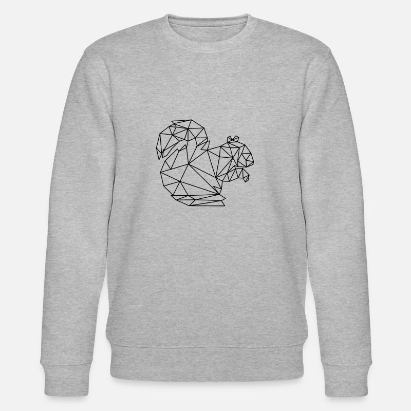 Écureuils - Sweat bio CHANGER Stanley/Stella Unisexe - gris chiné