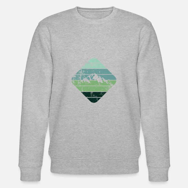 Berg - Stanley/Stella Unisex Bio-Sweatshirt CHANGER  - Grau meliert