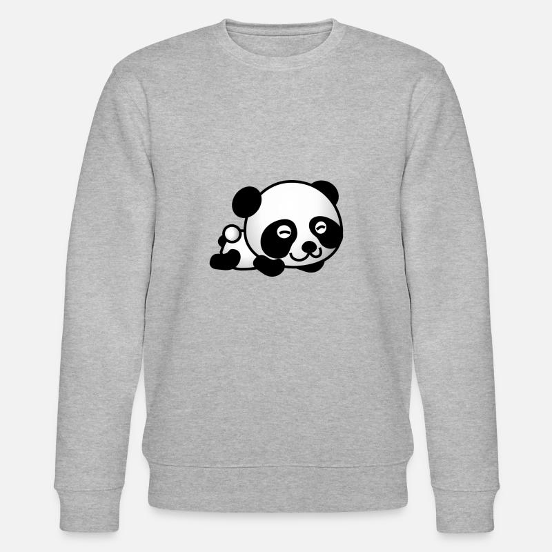 panda - Sweat bio CHANGER Stanley/Stella Unisexe - gris chiné