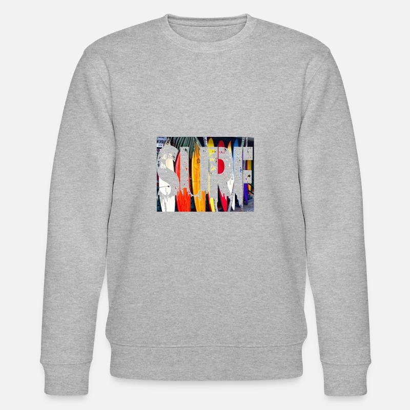 SURF - Sweat bio CHANGER Stanley/Stella Unisexe - gris chiné
