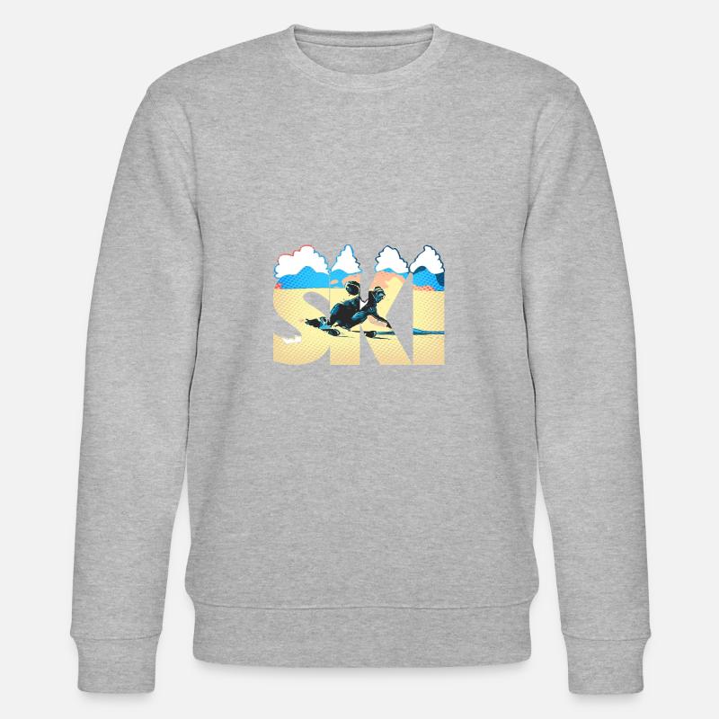 SKI - Sweat bio CHANGER Stanley/Stella Unisexe - gris chiné