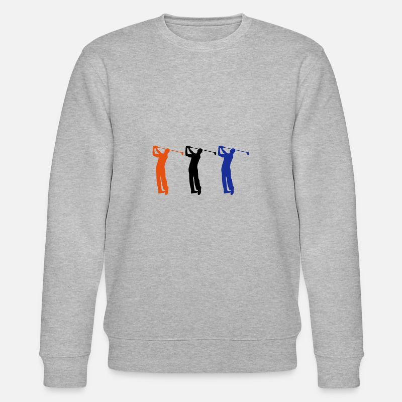 Golf - Stanley/Stella Unisex Bio-Sweatshirt CHANGER - Grau meliert