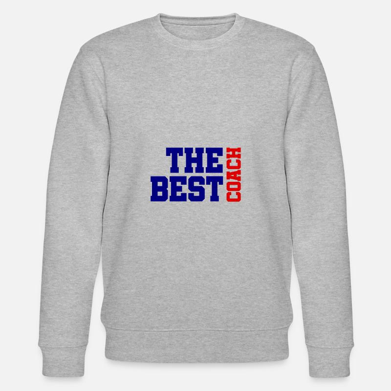 Le meilleur coach - Sweat bio CHANGER Stanley/Stella Unisexe - gris chiné