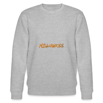 Milwaukee - Stanley/Stella Unisex Bio-Sweatshirt CHANGER  - Grau meliert - Vorne - Nik (191cm) & Marisol (170cm)