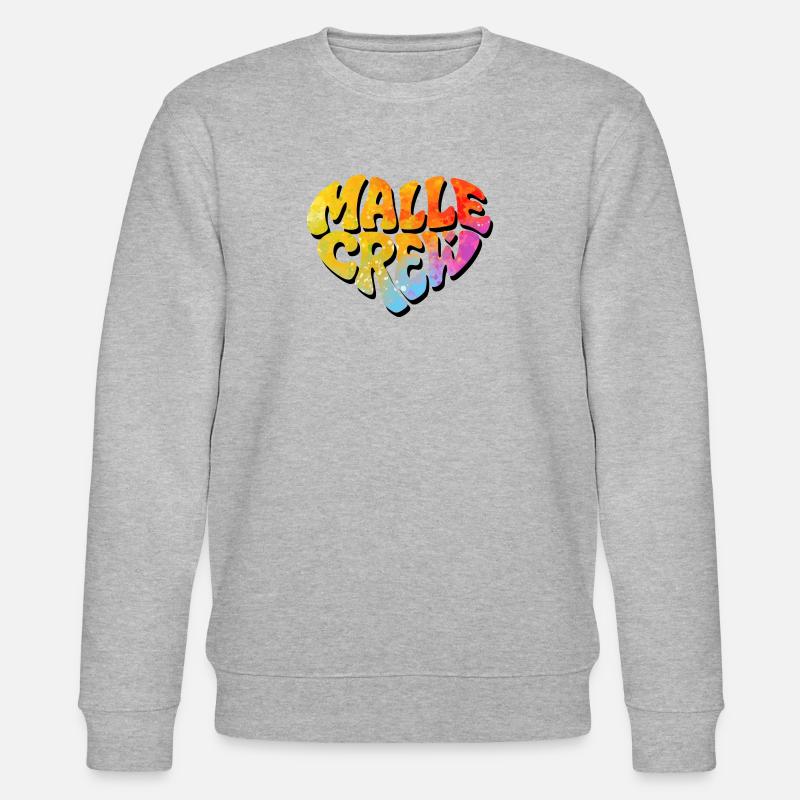 MALLE CREW  - Stanley/Stella Unisex Bio-Sweatshirt CHANGER  - Grau meliert