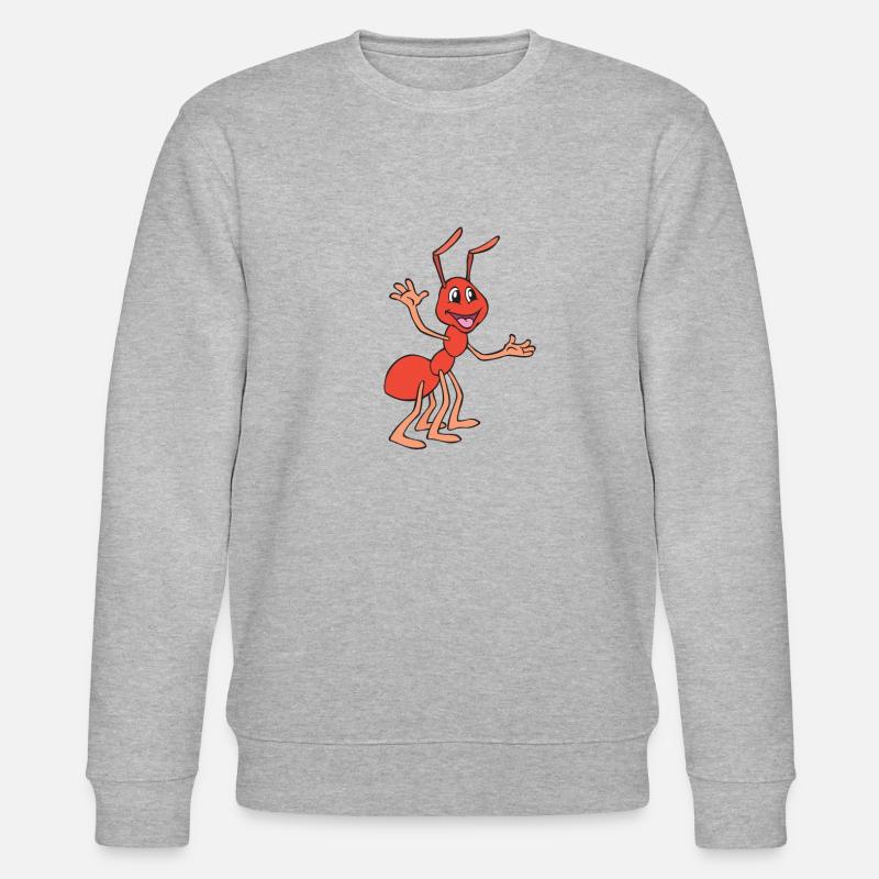 Fourmi - Fourmi de feu - Sweat bio CHANGER Stanley/Stella Unisexe - gris chiné