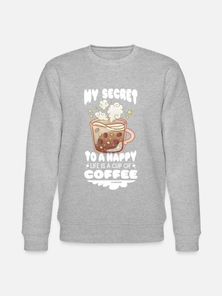 Café - Sweat bio CHANGER Stanley/Stella Unisexe - gris chiné
