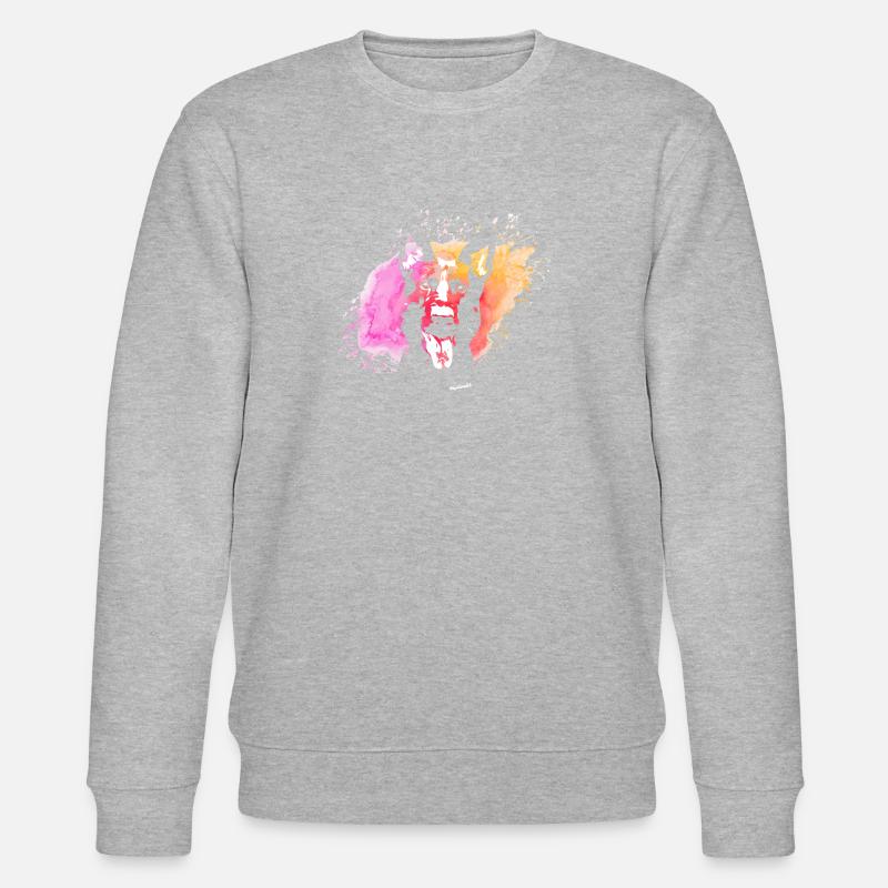 Schäferhund Farbklecks - Stanley/Stella Unisex Bio-Sweatshirt CHANGER  - undefined