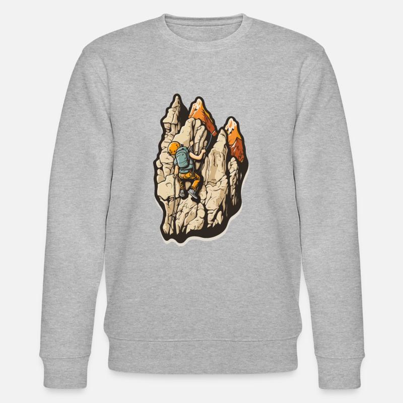 Performance de pointe: Escalade - Sweat bio CHANGER Stanley/Stella Unisexe - gris chiné