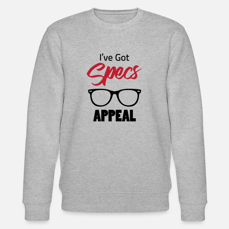 Optiker: I´ve got SpecsAppeal - Stanley/Stella Unisex Bio-Sweatshirt CHANGER  - Grau meliert