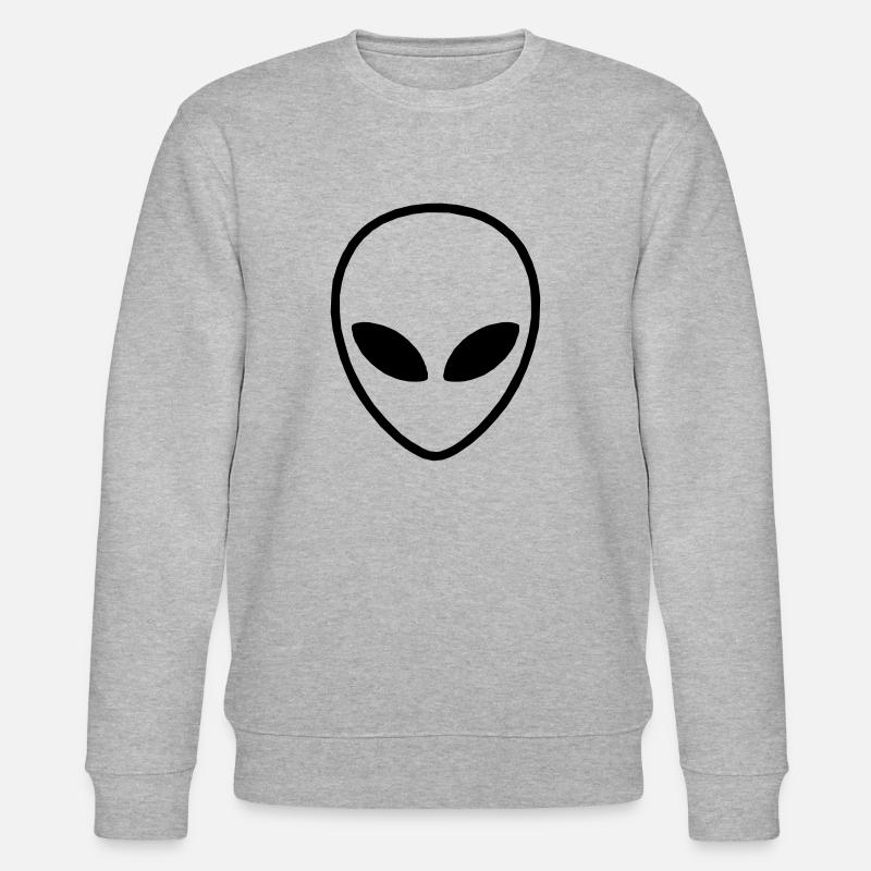 Alien 2 - Stanley/Stella Unisex Bio-Sweatshirt CHANGER  - Grau meliert