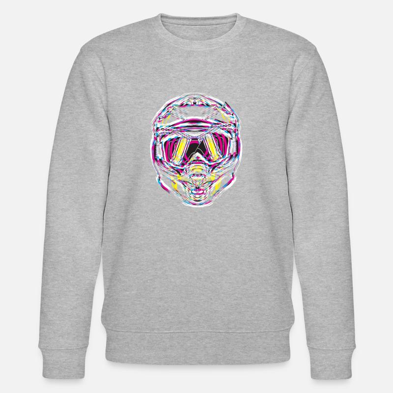 Helm - Stanley/Stella Unisex Bio-Sweatshirt CHANGER  - Grau meliert