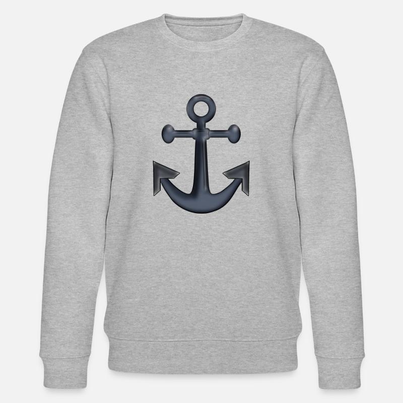 Anker - Stanley/Stella Unisex Bio-Sweatshirt CHANGER  - Grau meliert