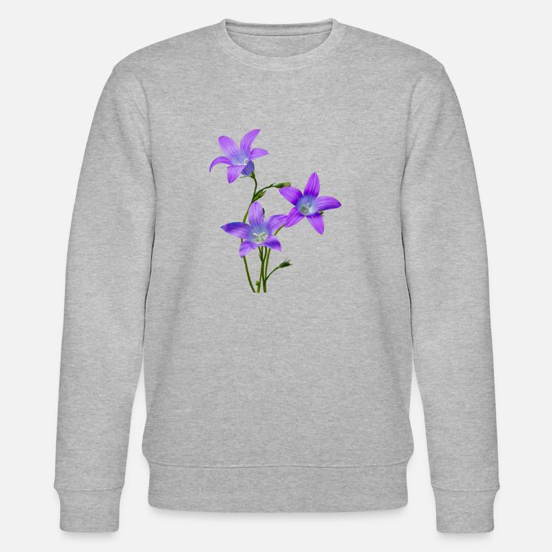 Bluebells - Stanley/Stella Unisex Bio-Sweatshirt CHANGER  - Grau meliert