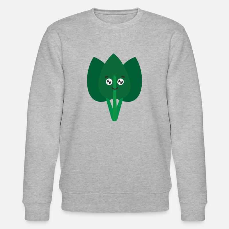 Spinach - Stanley/Stella CHANGER Unisex Organic Sweatshirt - heather grey