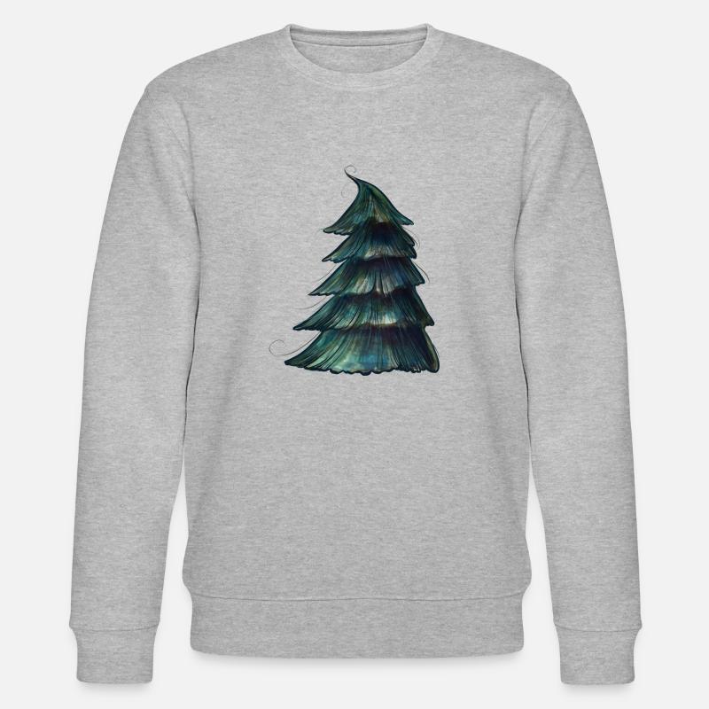 Épinette bleue à feuilles persistantes - Sweat bio CHANGER Stanley/Stella Unisexe - gris chiné