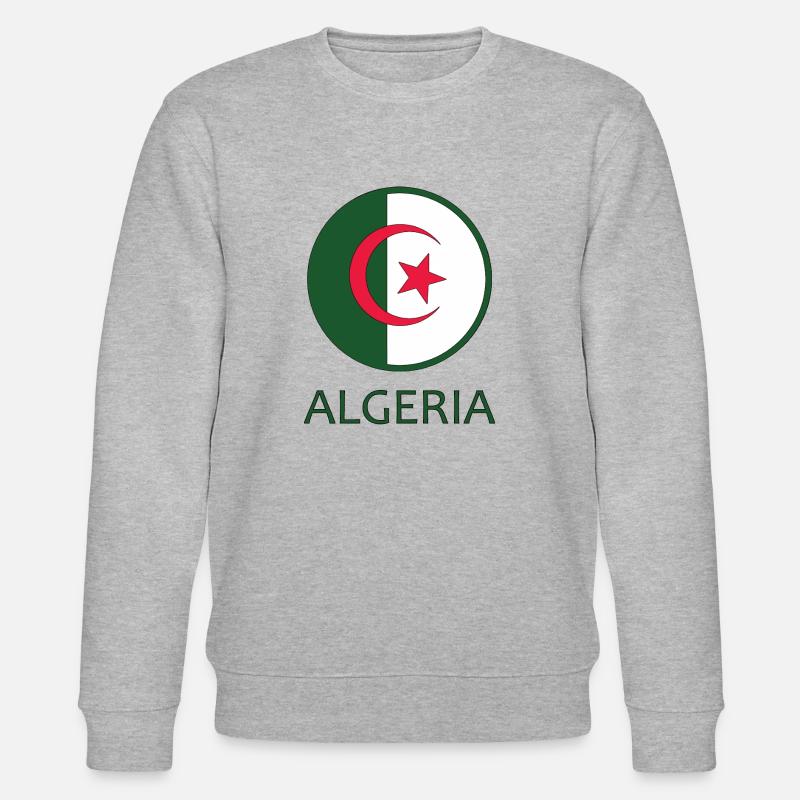 Algerien - Stanley/Stella Unisex Bio-Sweatshirt CHANGER  - Grau meliert