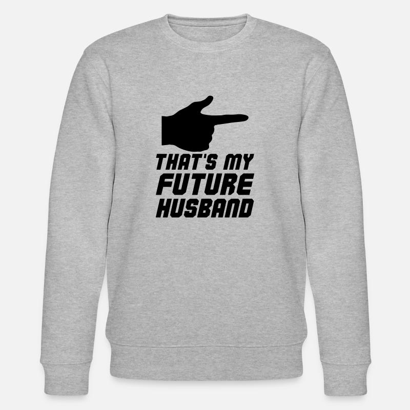 Thats my Future Husband - Stanley/Stella Unisex Bio-Sweatshirt CHANGER - Grau meliert