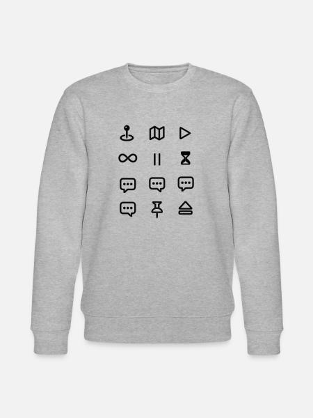 AWeTYet - Stanley/Stella CHANGER Unisex Organic Sweatshirt - heather grey