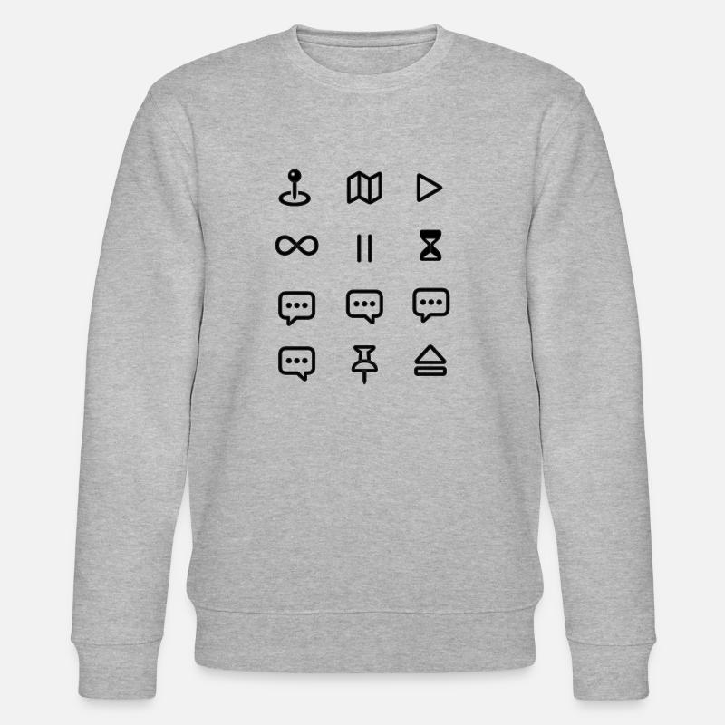 AWeTYet - Stanley/Stella CHANGER Unisex Organic Sweatshirt - heather grey