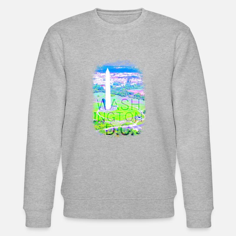 Monument - Sweat bio CHANGER Stanley/Stella Unisexe - gris chiné