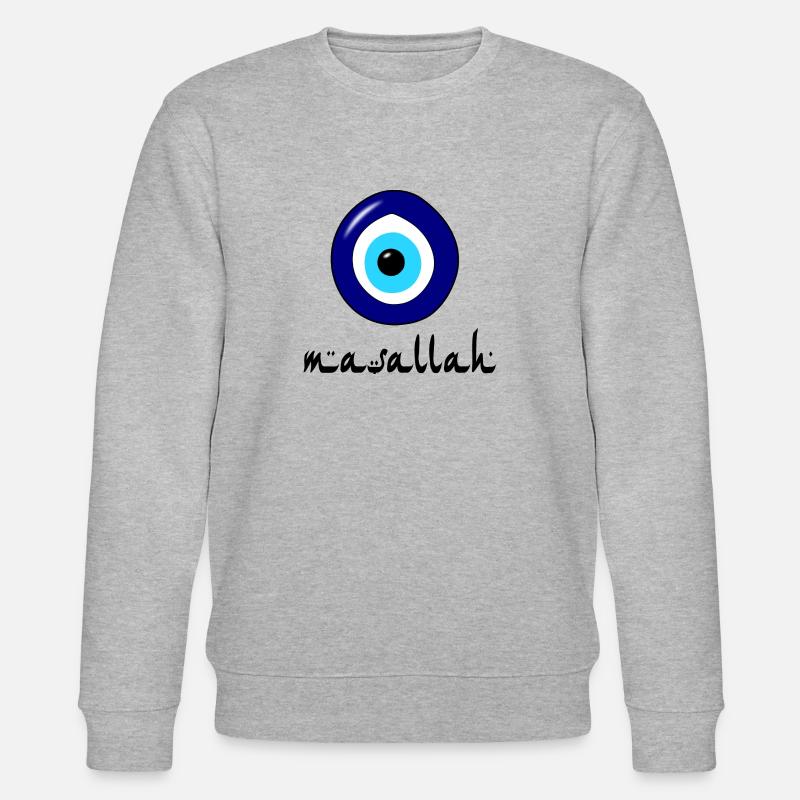 masallah - Stanley/Stella Unisex Bio-Sweatshirt CHANGER - Grau meliert