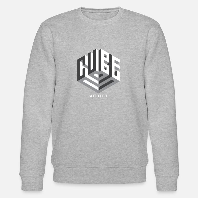 cube addict Speedcubing - Sweat bio CHANGER Stanley/Stella Unisexe - gris chiné