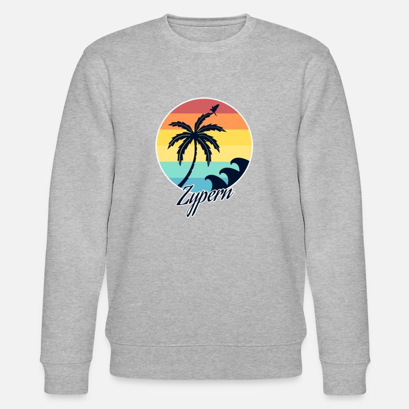zypern - Stanley/Stella Unisex Bio-Sweatshirt CHANGER  - Grau meliert