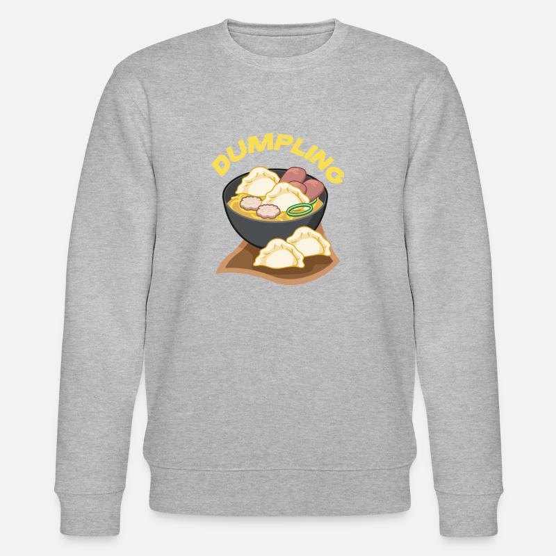 Dumpling Suppe - Stanley/Stella Unisex Bio-Sweatshirt CHANGER  - Grau meliert