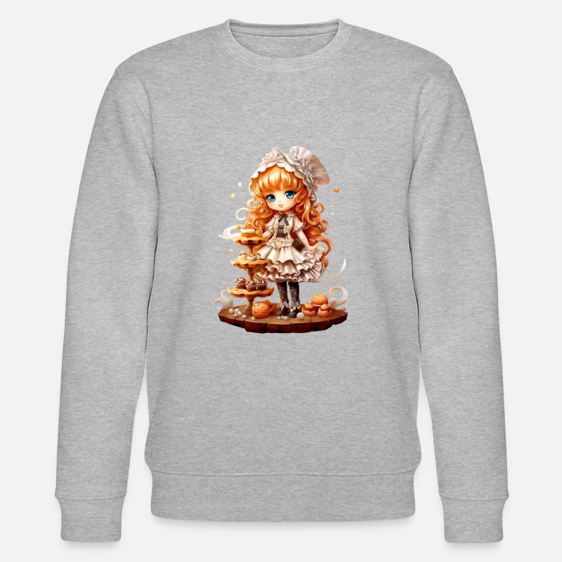 Dollie Bäcker - Stanley/Stella Unisex Bio-Sweatshirt CHANGER  - Grau meliert