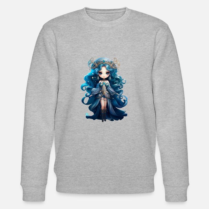 Dollie Gemini - Stanley/Stella Unisex Bio-Sweatshirt CHANGER  - Grau meliert