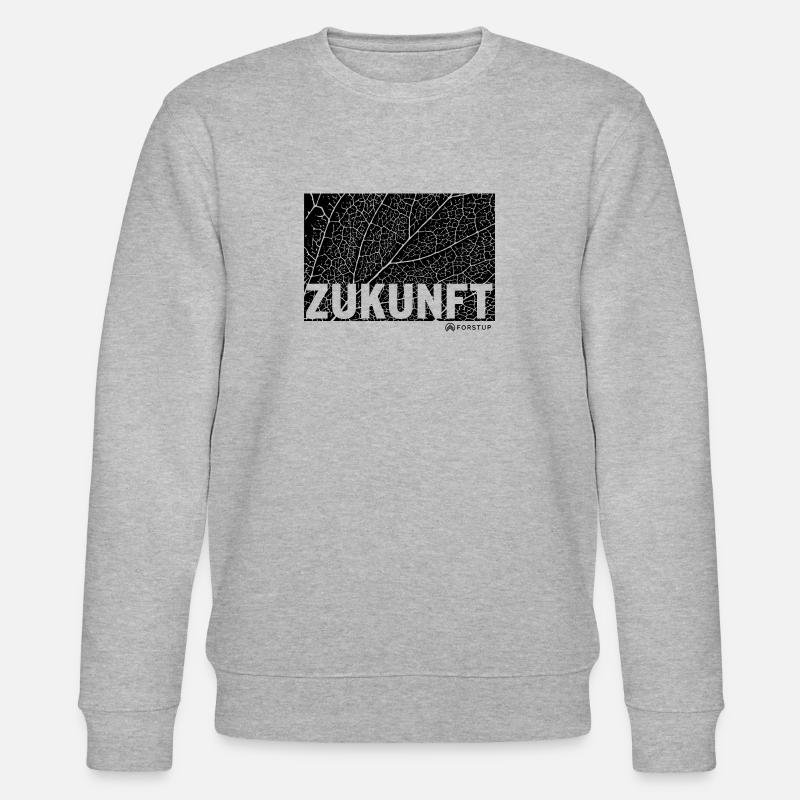 Bäume sind Zukunft - Stanley/Stella Unisex Bio-Sweatshirt CHANGER - Grau meliert