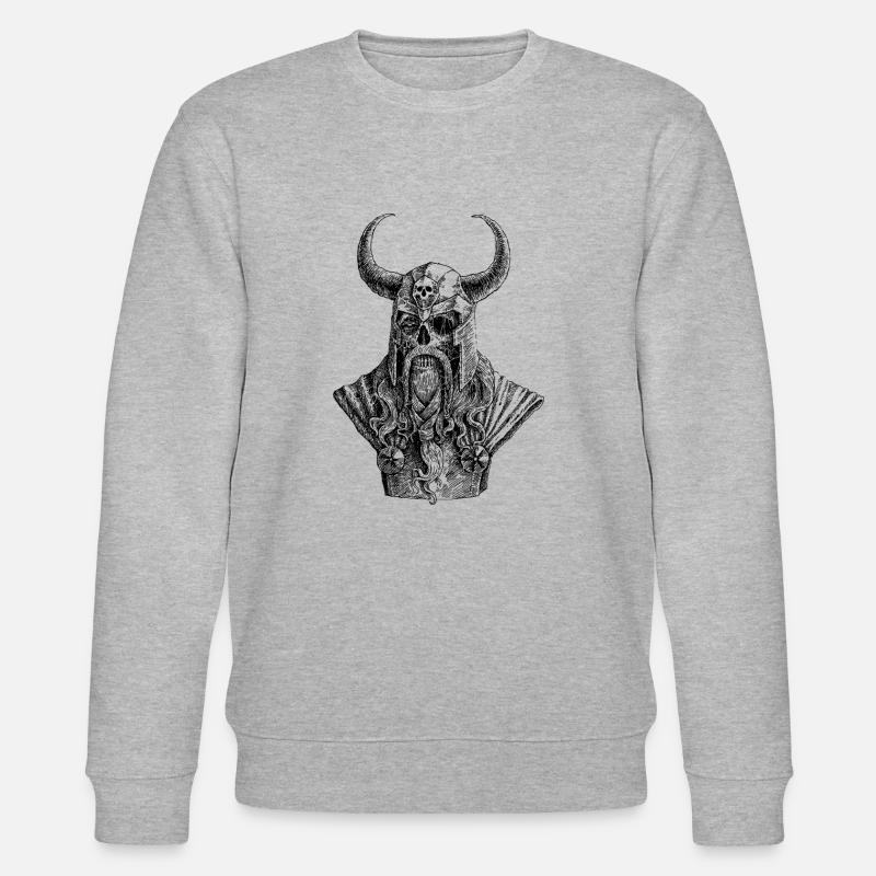 Wikinger - Stanley/Stella Unisex Bio-Sweatshirt CHANGER  - Grau meliert