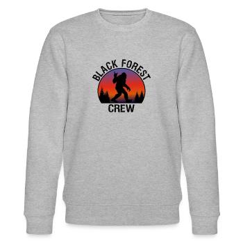 Black Forest - Stanley/Stella CHANGER Unisex Organic Sweatshirt - heather grey - Front - Nik (191cm) & Marisol (170cm)