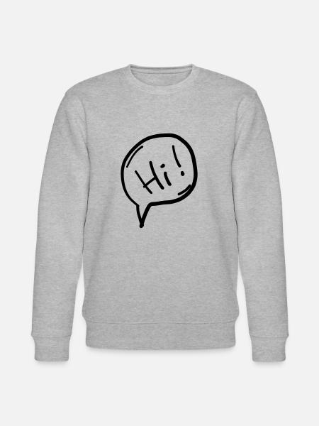 Hi - Stanley/Stella Unisex Bio-Sweatshirt CHANGER - Grau meliert