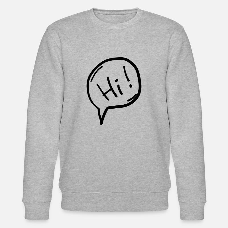 Hi - Stanley/Stella Unisex Bio-Sweatshirt CHANGER  - Grau meliert