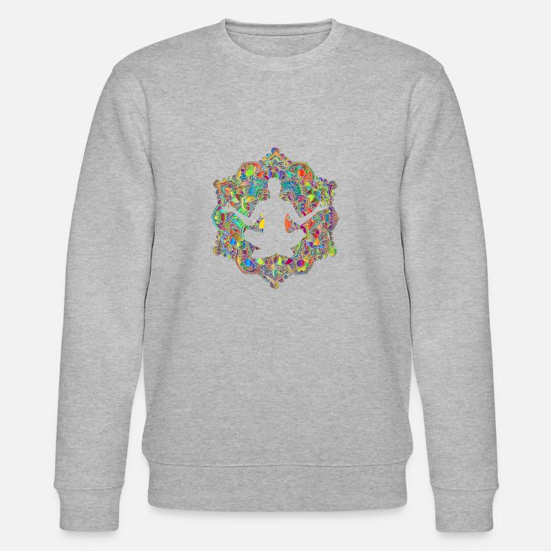 Yoga - Stanley/Stella Unisex Bio-Sweatshirt CHANGER  - Grau meliert