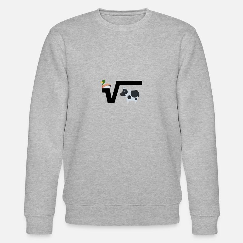 Mathewitz root math math gift school - Stanley/Stella CHANGER Unisex Organic Sweatshirt - heather grey