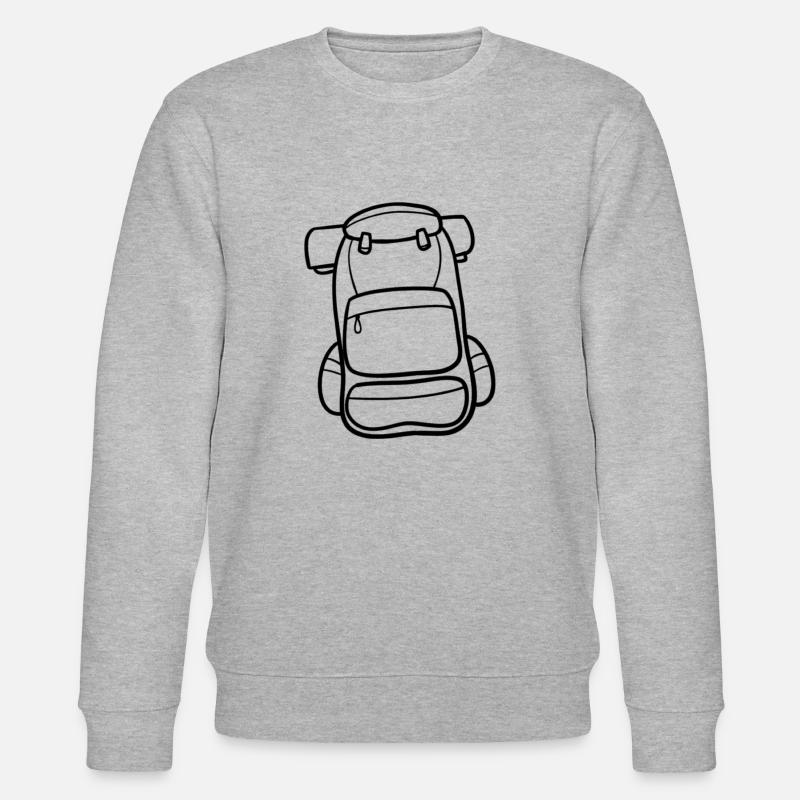 Backpack - Stanley/Stella CHANGER Unisex Organic Sweatshirt - heather grey