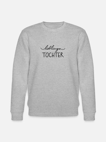 Lieblings-Tochter - Stanley/Stella Unisex Bio-Sweatshirt CHANGER - Grau meliert