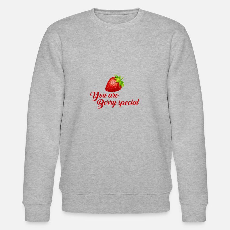 fraise - Sweat bio CHANGER Stanley/Stella Unisexe - gris chiné