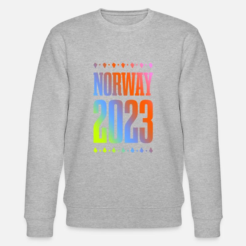 Norvège 2023 - Sweat bio CHANGER Stanley/Stella Unisexe - gris chiné