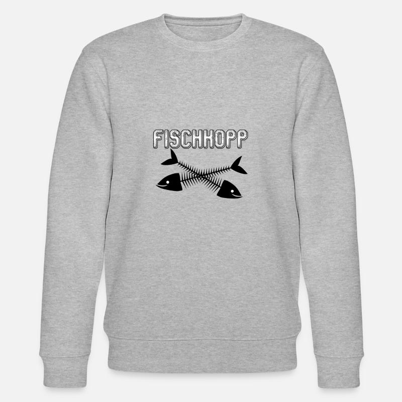 Fischkopp - Sweat bio CHANGER Stanley/Stella Unisexe - gris chiné