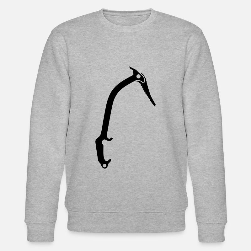 Kletterausrüstung eispickel - Stanley/Stella Unisex Bio-Sweatshirt CHANGER  - Grau meliert