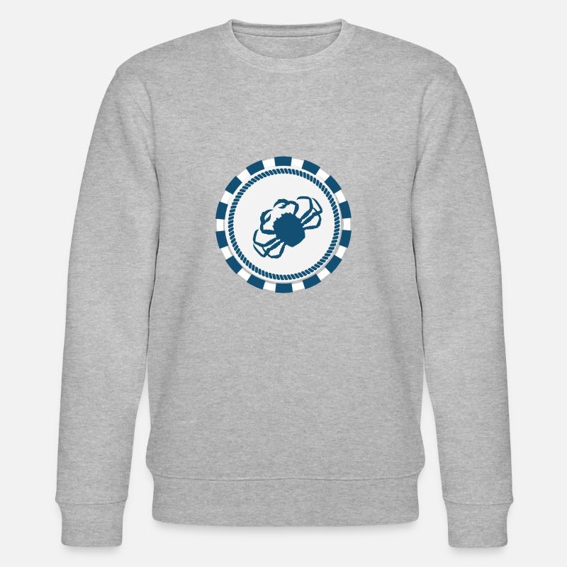 Krabbe - Stanley/Stella Unisex Bio-Sweatshirt CHANGER  - Grau meliert