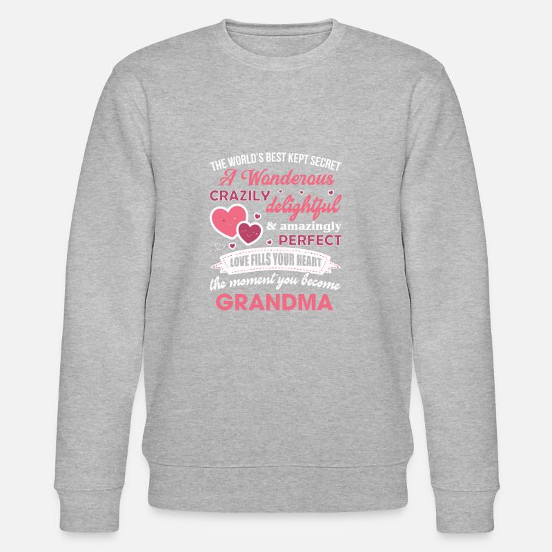 Perfekte Mamy - Stanley/Stella Unisex Bio-Sweatshirt CHANGER  - Grau meliert