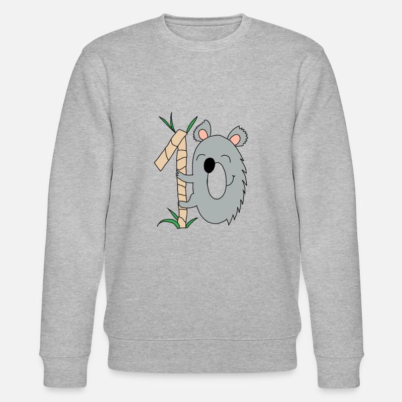 Koala 10 - Sweat bio CHANGER Stanley/Stella Unisexe - gris chiné